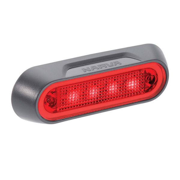 Narva 90832BL 10-30 Volt Model 8 LED Rear End Outline Marker Lamp (Red)