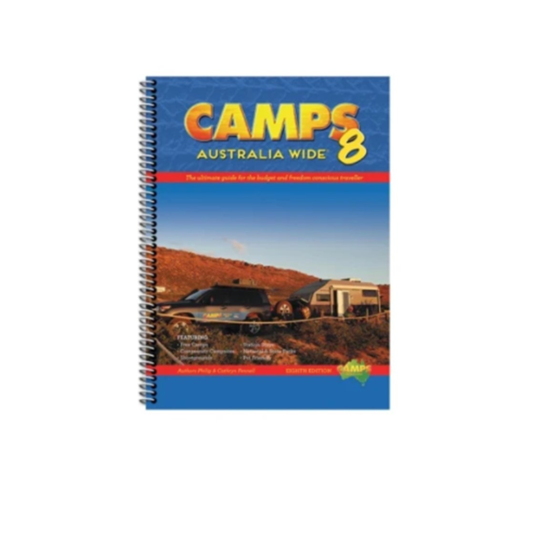 Camps Edition 8 Australia Wide Book Caravan Camping Motorhome RV