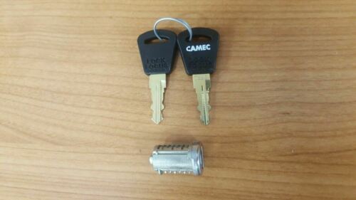 New Camec Entry Door Barrel And Key Set 2 Keys 3 Point Lock 3P