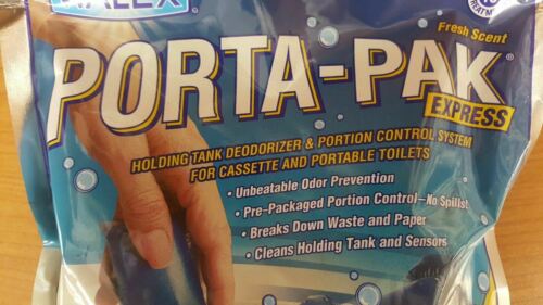 1x Walex Porta-pak-15 Sachet Blue Toilet Chemical 040873