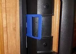 Dometic Fridge Door Spacer Lock Open Stay Card Blue Grey