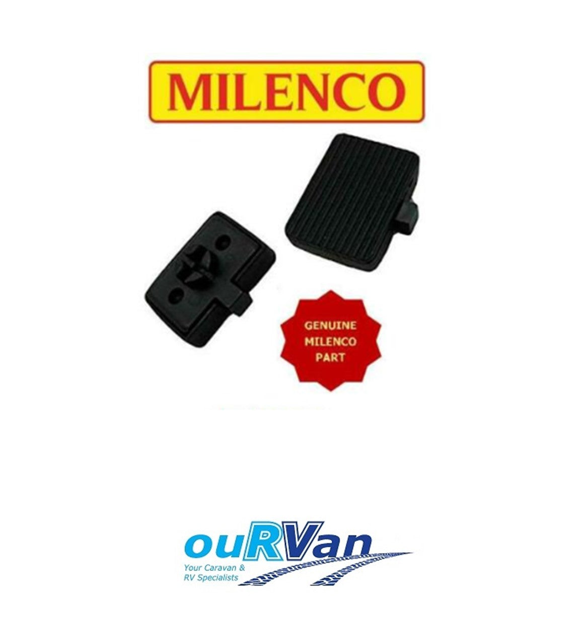 Pair Of Milenco Spare Pads For Aero Grand Aero And Falcon Mirrors