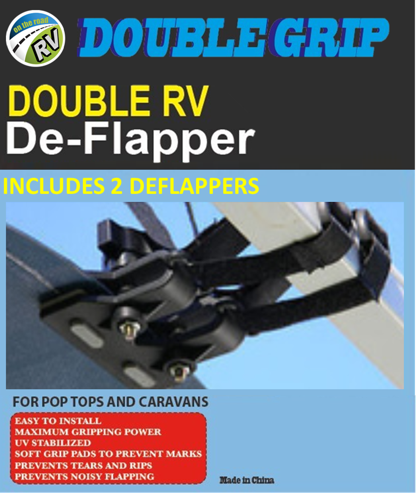 Australian RV Accessories Double Grip Awning Deflappers