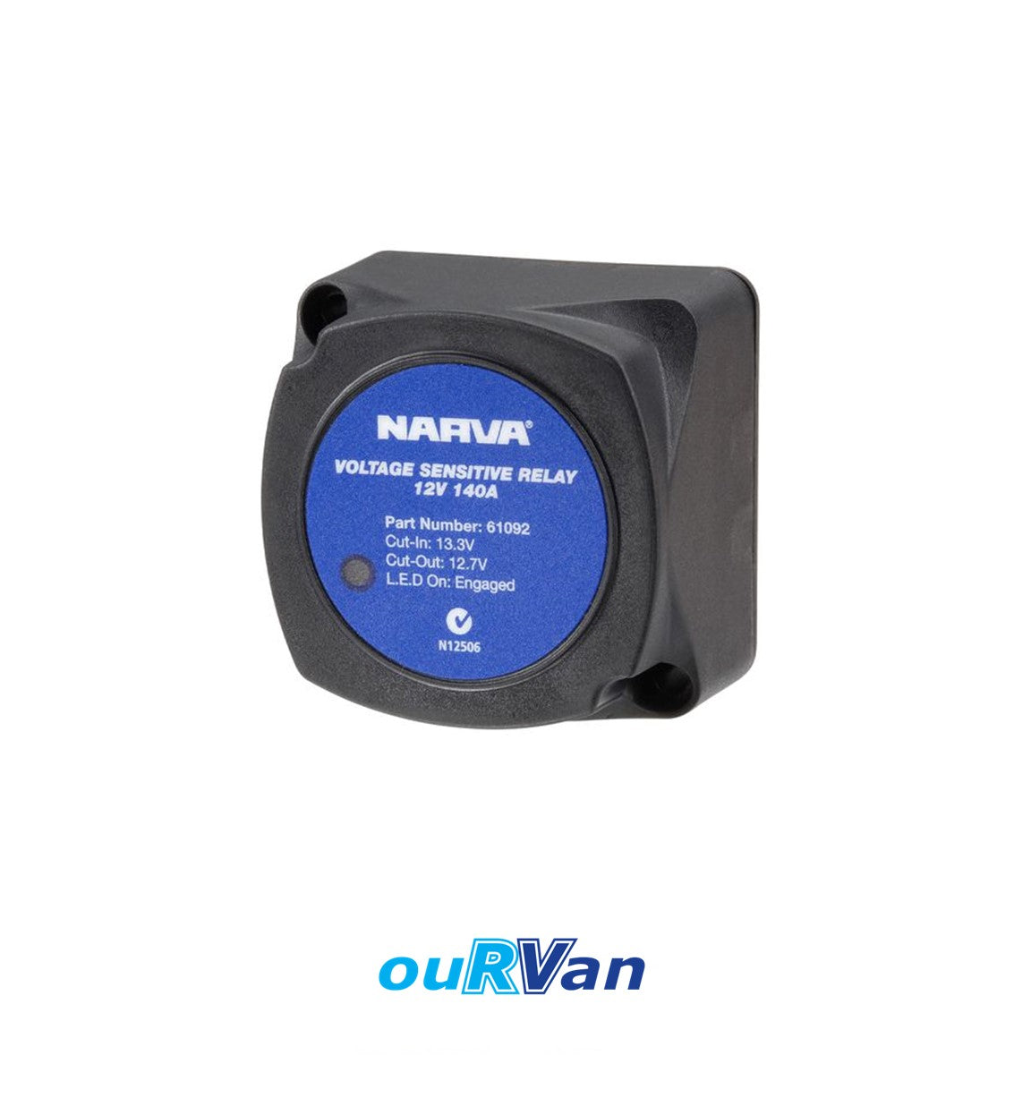 Narva 12 Volt 140 Amp Voltage Sensitive Relay