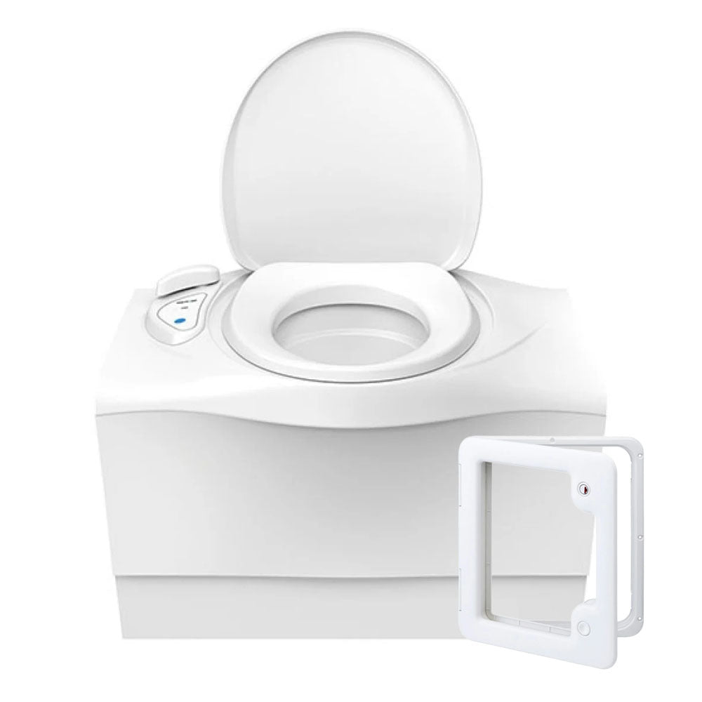 Thetford Cassette Toilet C402C - Left Hand Door - White