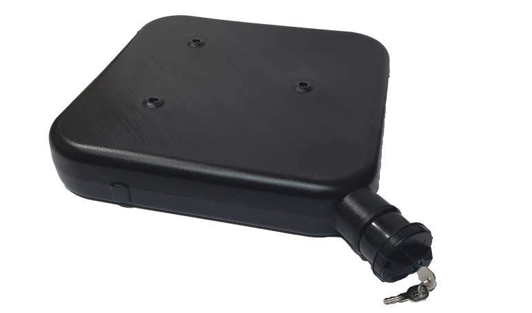 Sunpower Diesel Heater Tank 10L - Lockable Left Hand Fuel Outlet