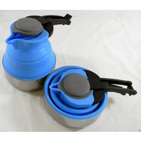 Collapsible Silicone Kettle 1.8L - Blue