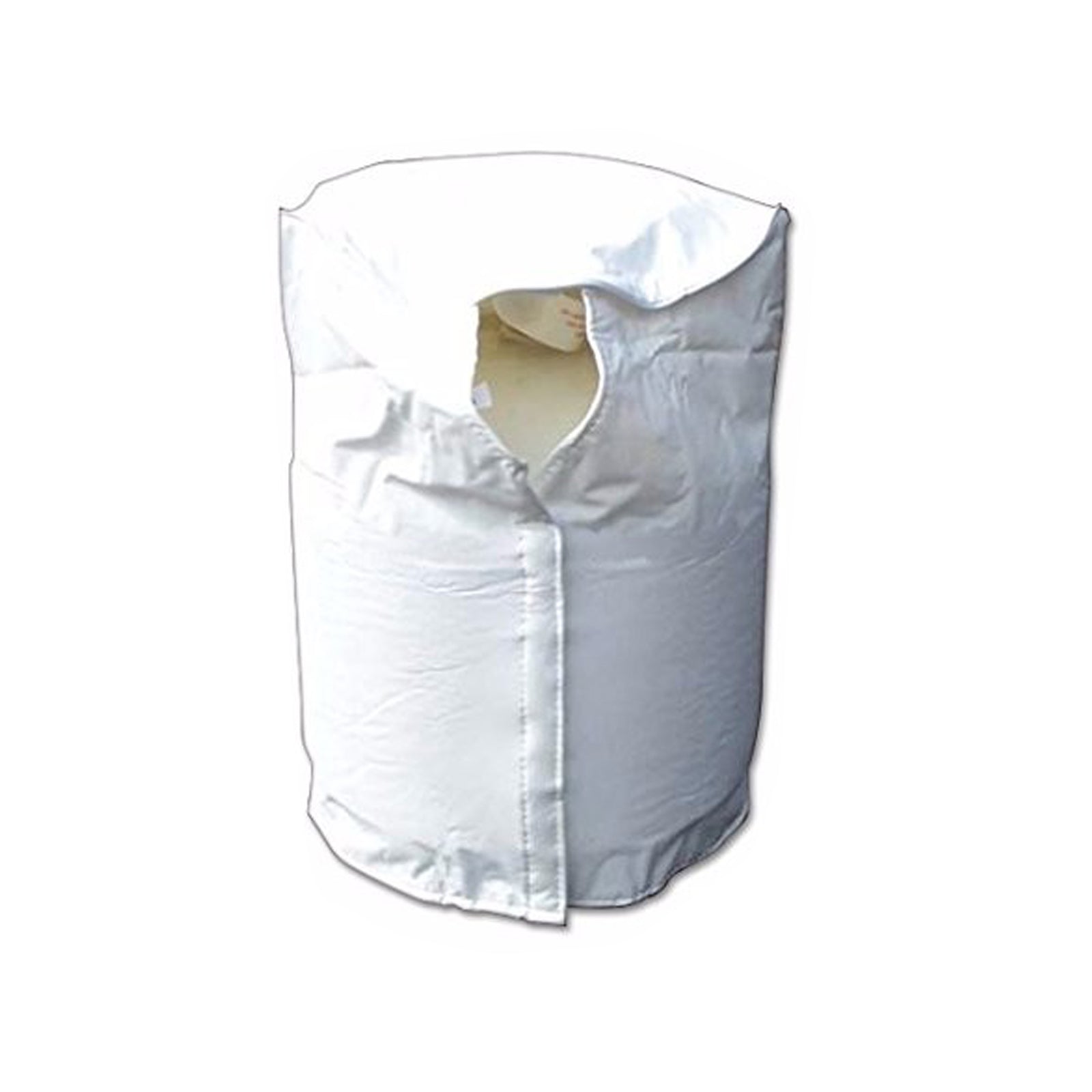 Single 9kg Gas Bottle Cover - White