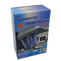 RV Flomaster Twin Water Filter Housing