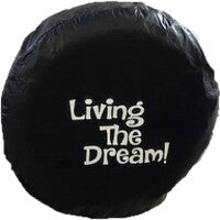 27 Inch 'Living the Dream' Spare Wheel Cover