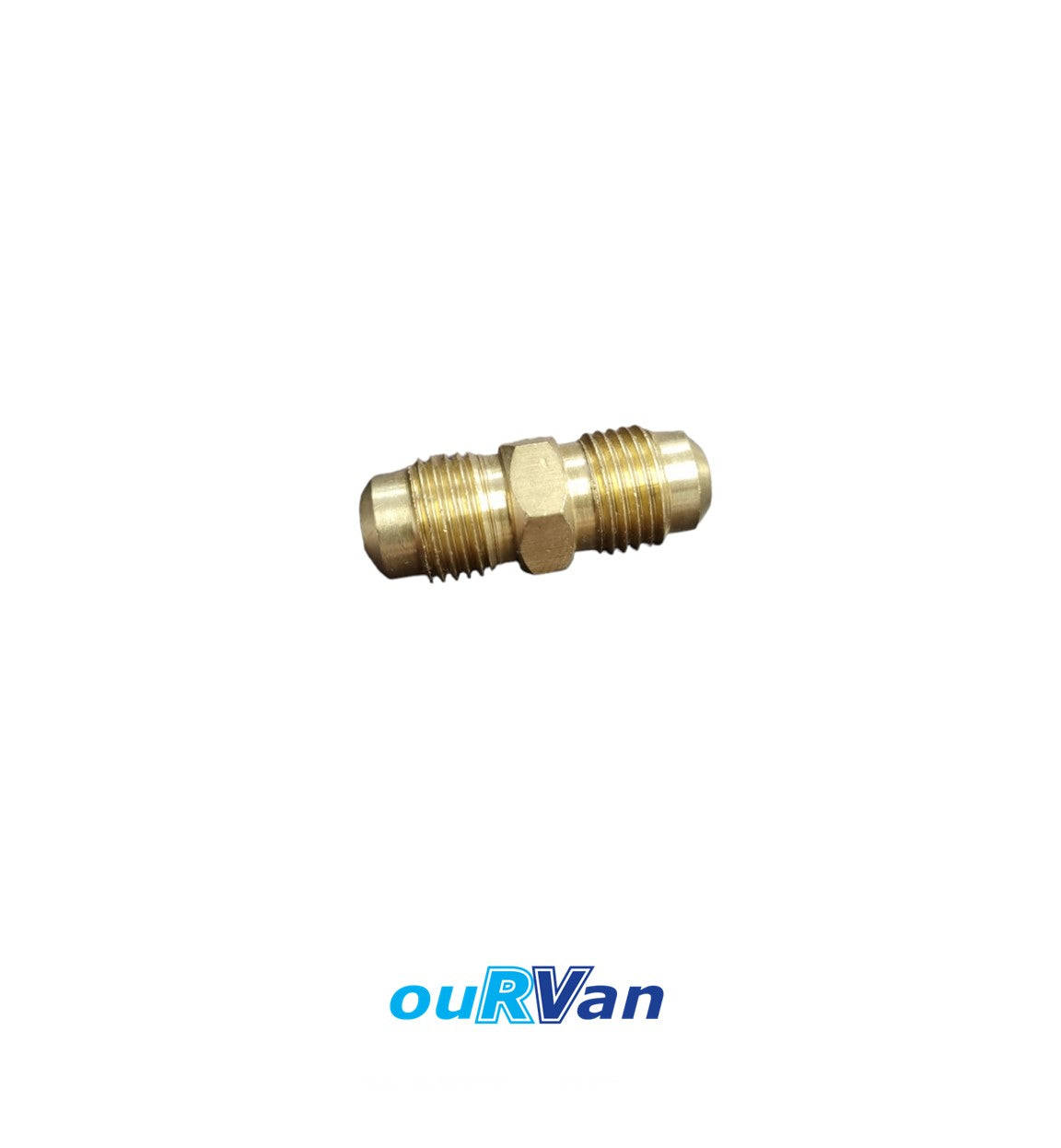 Brass Gas Fitting 5-16 Flare Double Union for 5-16 Flare 01-1704