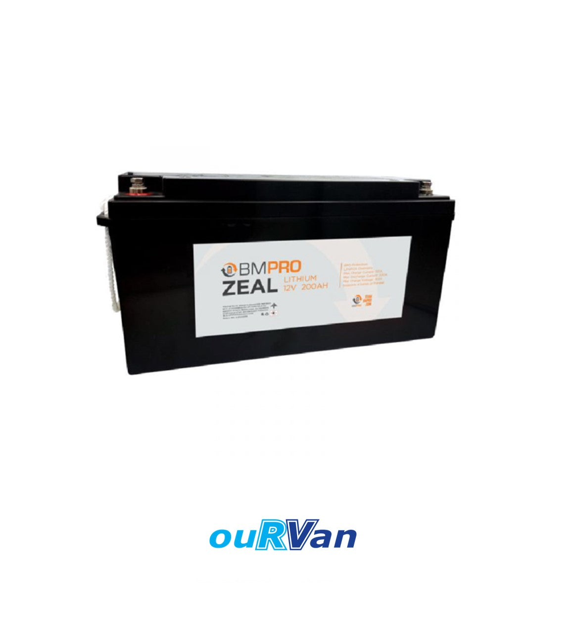 BMPRO Zeal 200Ah Lithium Battery