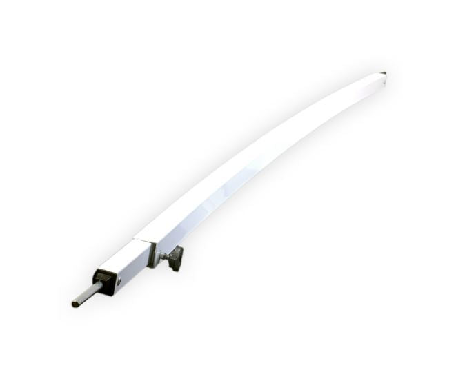 Premium Curved Acute Roof Rafter White 70mm Rise