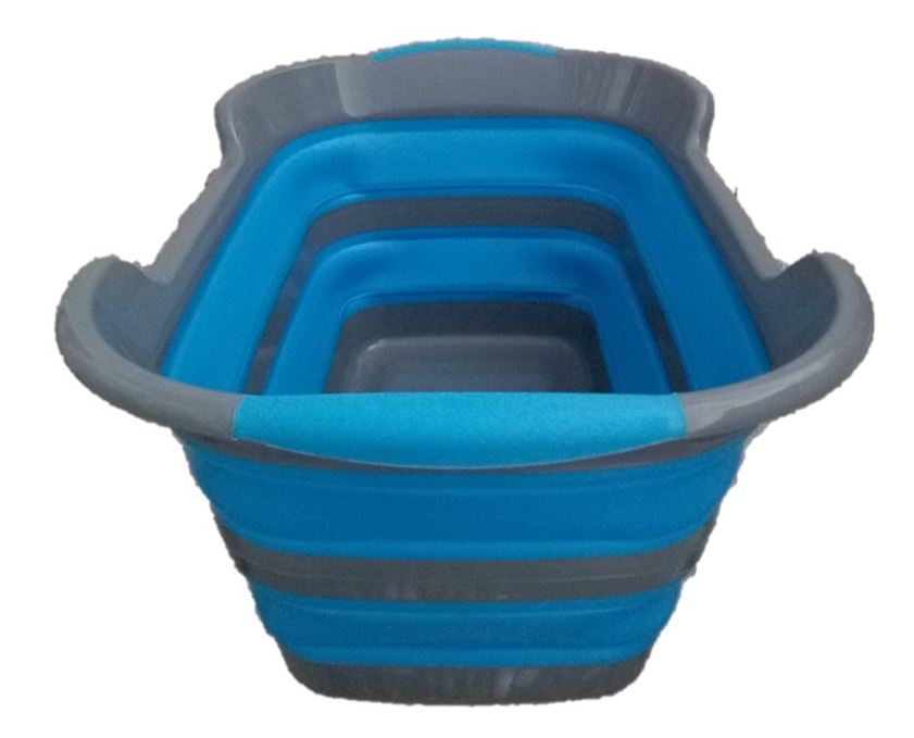 Collapsible Silicone Deluxe Laundry Basket