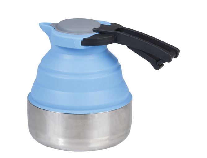 Collapsible Silicone Kettle 1.8L - Blue