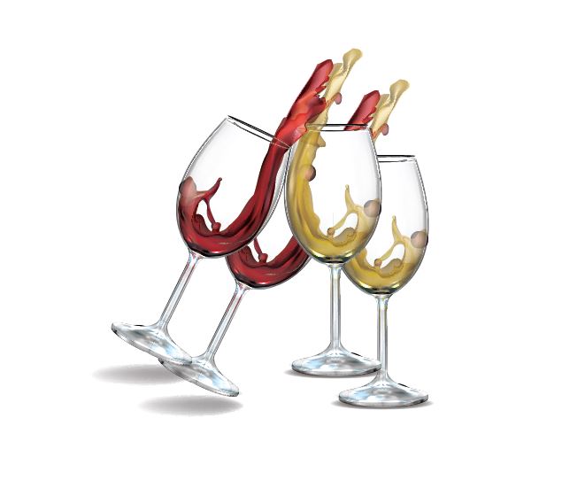 Crystal Clear Tritan Red Wine Glasses - Set of 4