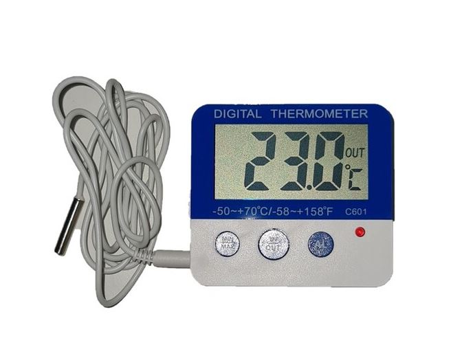 On The Road RV Digital Fridge Thermometer