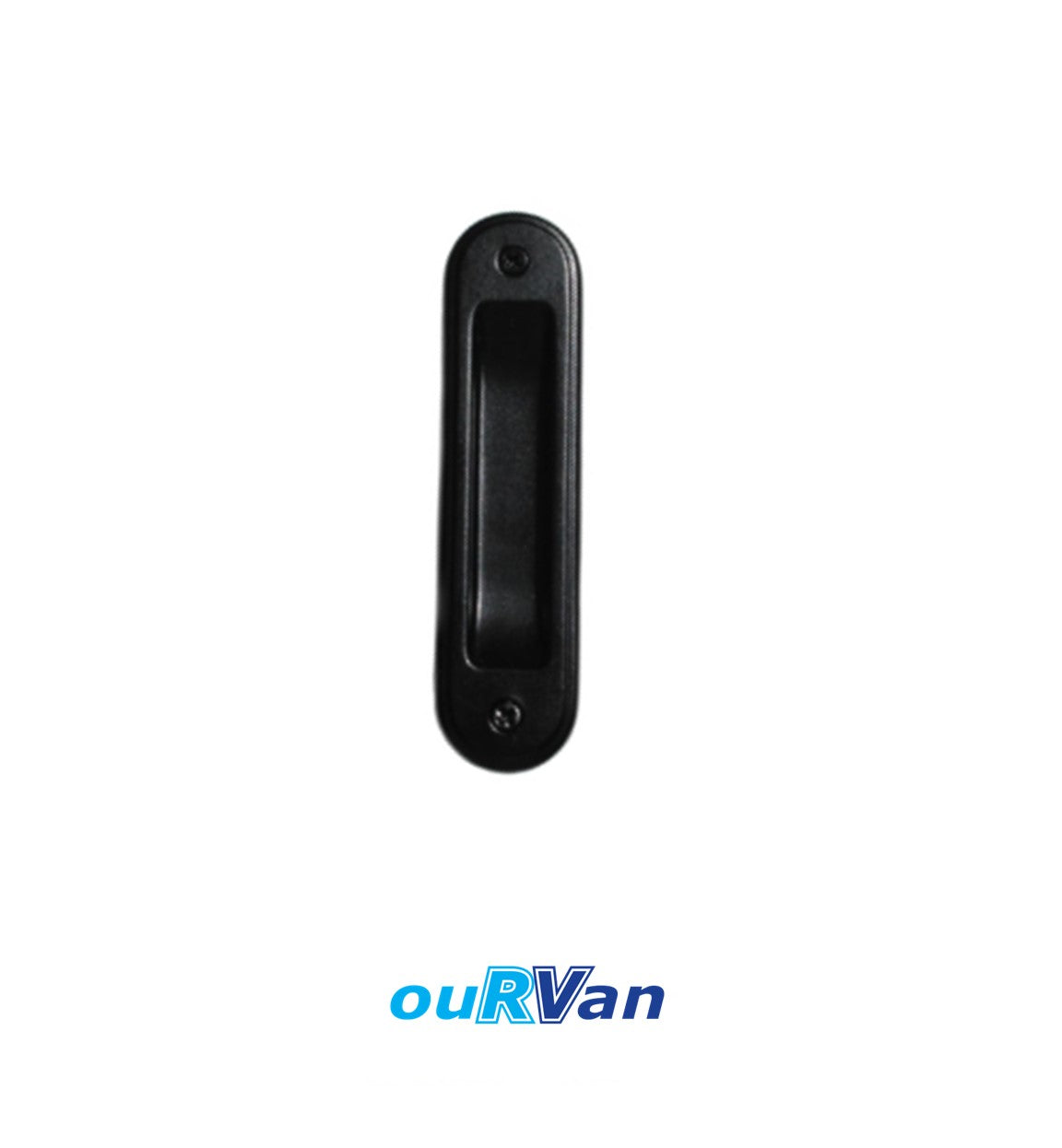 Sliding Door Flush Pull Matte Black