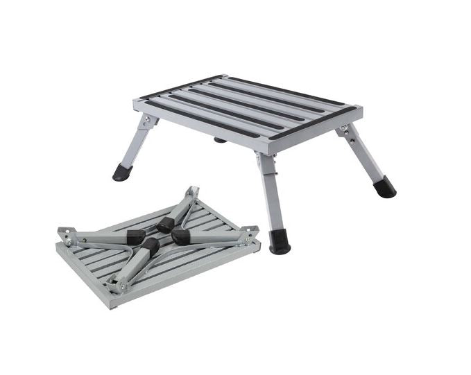 Heavy Duty Steel Folding Step with Anti Slip