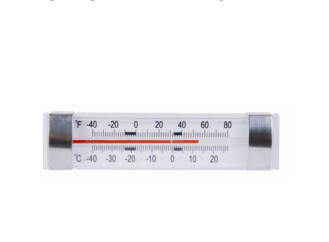 Horizontal Fridge Freezer Thermometer