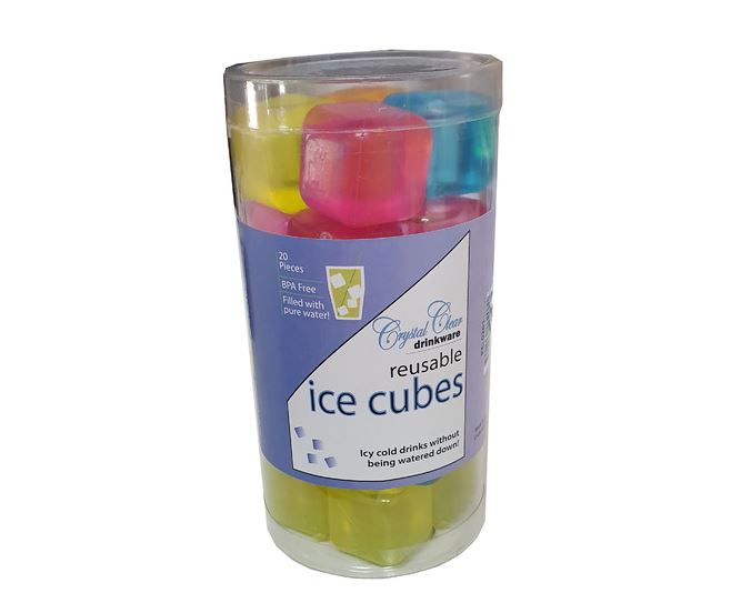 Reusable Ice Cubes - 20 Pack