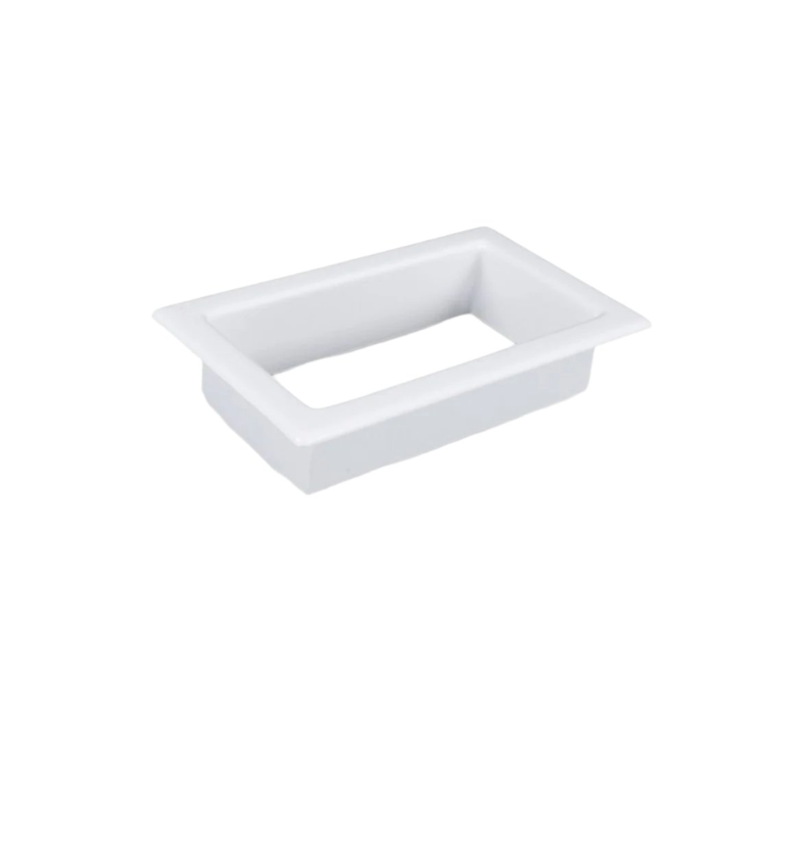 Scupper Vent Large Internal Trim White