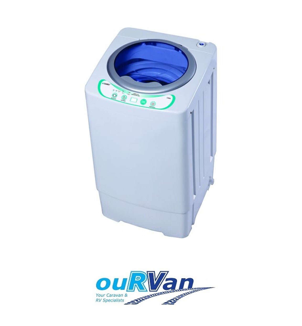 Camec Compact RV Washing Machine 2.5kg Caravan RV Motorhome