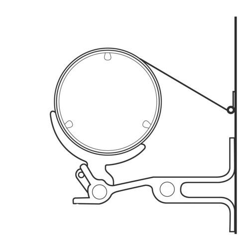 DOMETIC 930061 AWNING TOP CRADLE SUPPORT ASSEMBLY KIT CARAVAN MOTORHOME RV