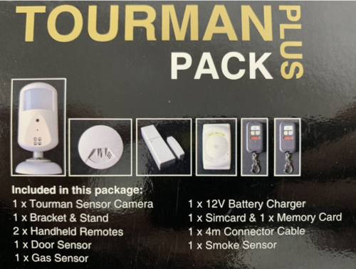 Tourman Plus Audio Visual Security System With Gas And Smoke Alarm 040597 10224