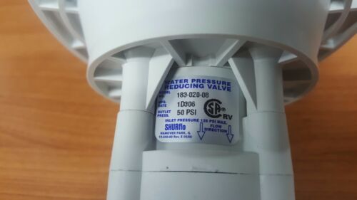 Shurflo City Mains Water White With 50psi Pressure Reg Inlet Kit