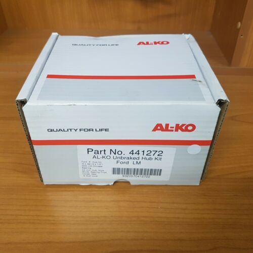 Alko Trailer Hub Kit Unbraked Ford Stud Pattern With Holden Lm Bearings