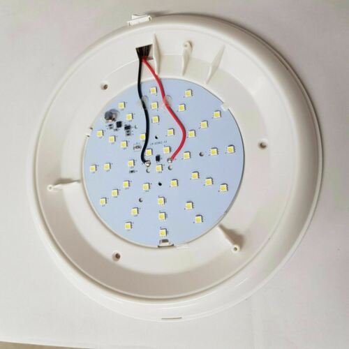Supex Srled1 2d Style Surface Mount Round Led Upgrade Caravan Rv Oyster Light