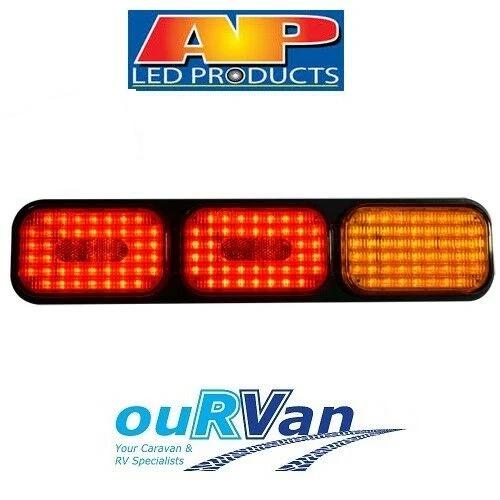 AP10404 LED COMBINATION STOP TAIL TURN TRAILER CARAVAN TRUCK LIGHT 10-30V