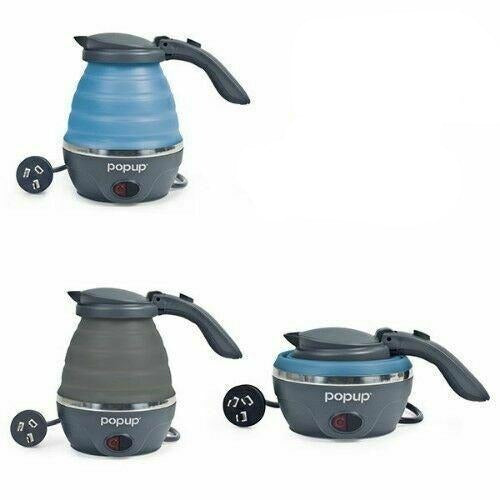 Companion 240v Compact Pop Up Billy Kettle - Grey Comp10434gy Caravan Motorhome