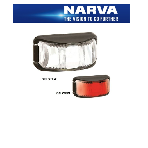 Narva 9-33 Red Led Rear End Outline Marker Light