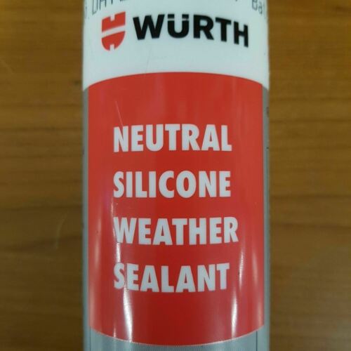 Clear Roof And Seam Sealant. Wurth Neutral Cure Silicone