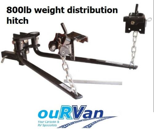 800lb Weight Distribution Hitch Load Leveller System 30"Bars