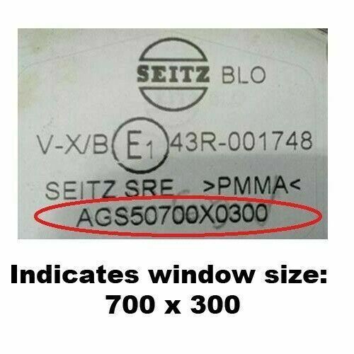 DOMETIC BG2408-ADG1000X250 SEITZ TINTED WINDOW BLADE S7P WINDOW 1000 x 250MM RV