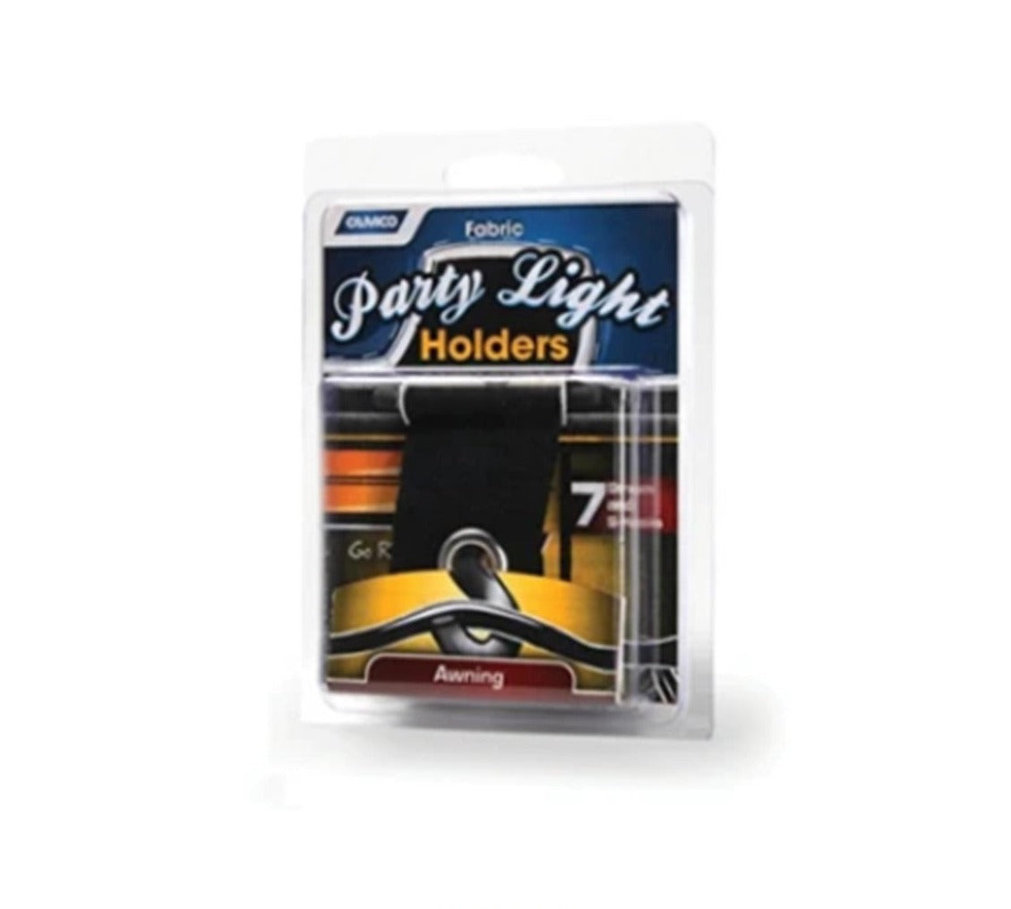 Camco Fabric Party Light Holders - Great For Caravan Awning Tracks
