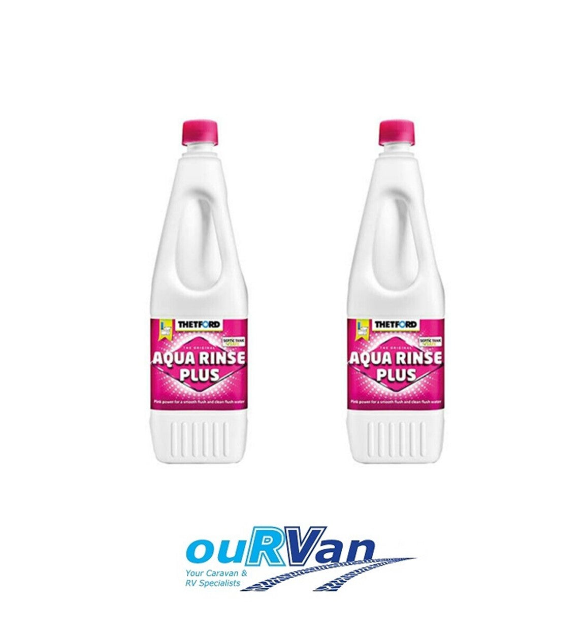 2 X Thetford Aqua Rinse Plus 2l