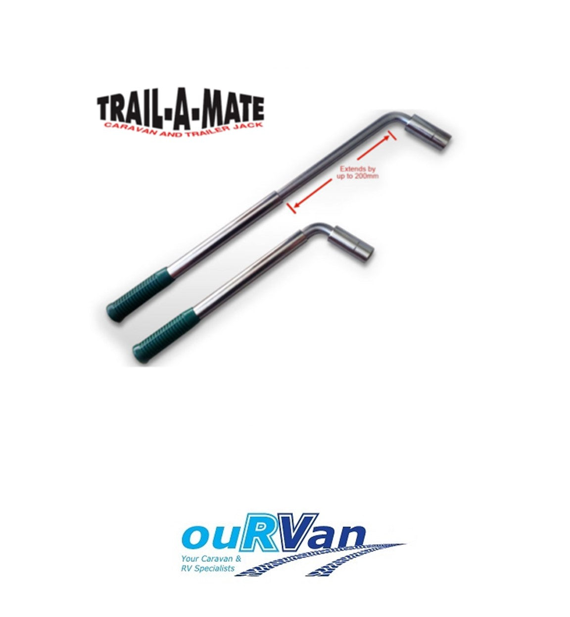 Trail A Mate Extendable Wheel Brace Suits 19mm - 21mm Wheel Studs