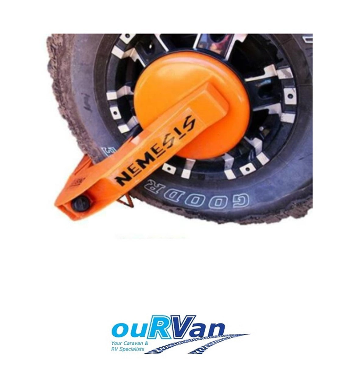 Fullstop™ Nemesis V3 Fpc300 Wheel Lock Off Road Clamp Caravan Trailer 450-06064