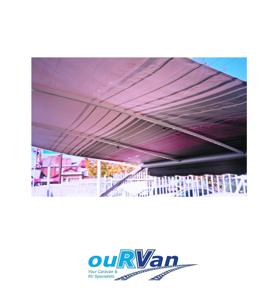 Supex Acute Curved Caravan Awning Rafter For Roll-out Roof Tension Support