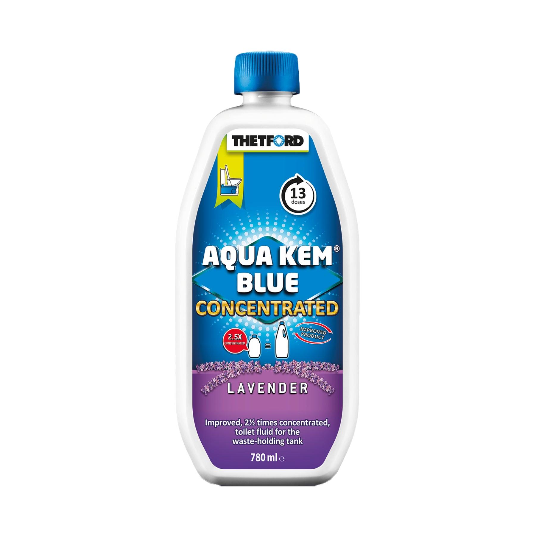 Thetford Aqua Kem Blue® Concentrated | Lavender – 780ML