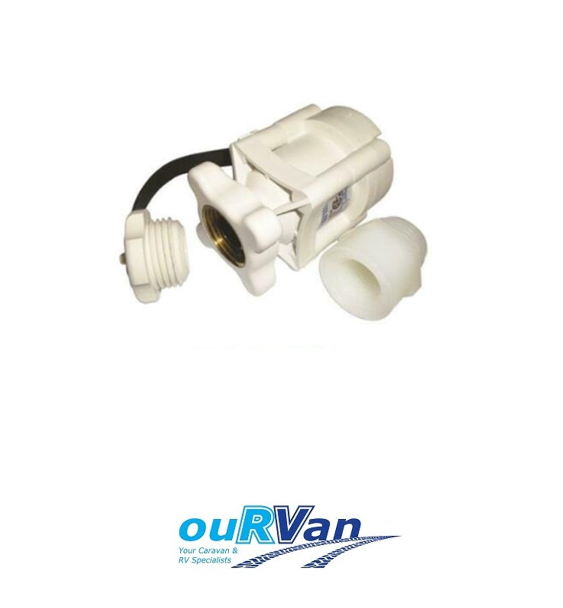 Shurflo In-line Pressure Water Regulator White Caravan Motorhome RV 800-00502