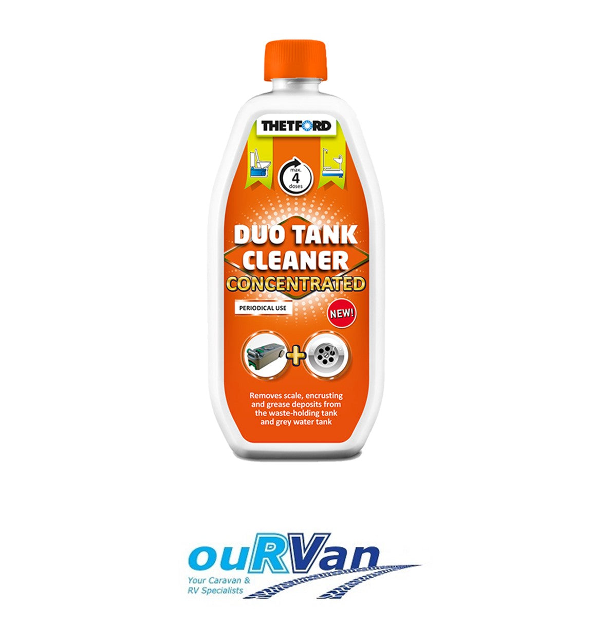Thetford Duo Tank Cleaner Concentrated - 800ML