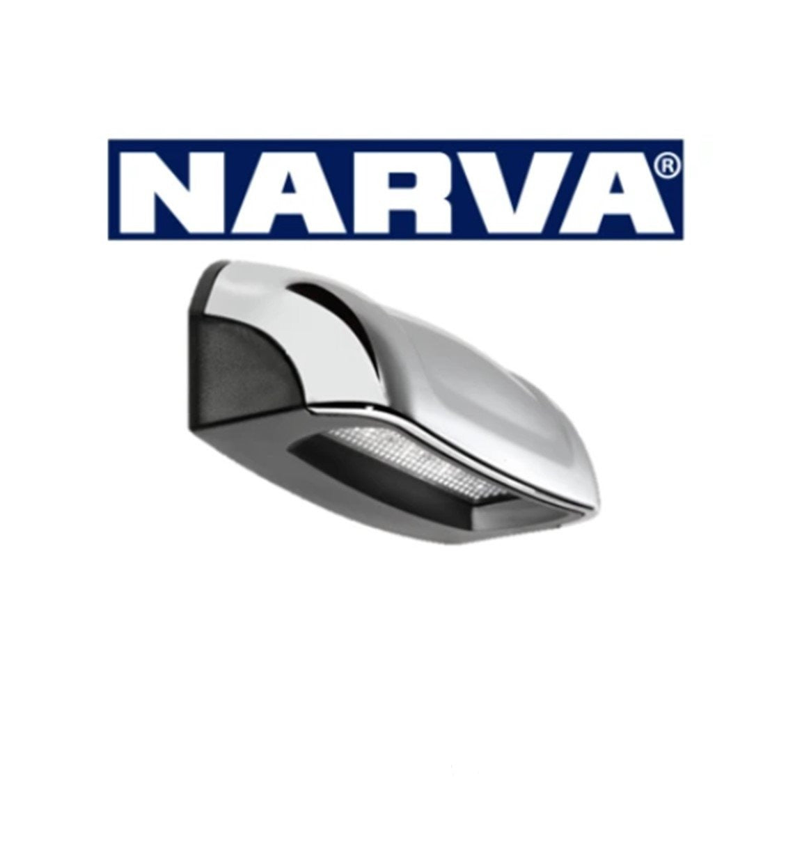 Narva 90862BL 10-30V Model 8 Led Licence Plate Lamp Chrome