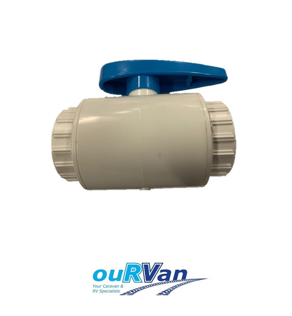 HOLMAN 40MM PVC PRESSURE BALL VALVE 150PSI CARAVAN MOTORHOME RV