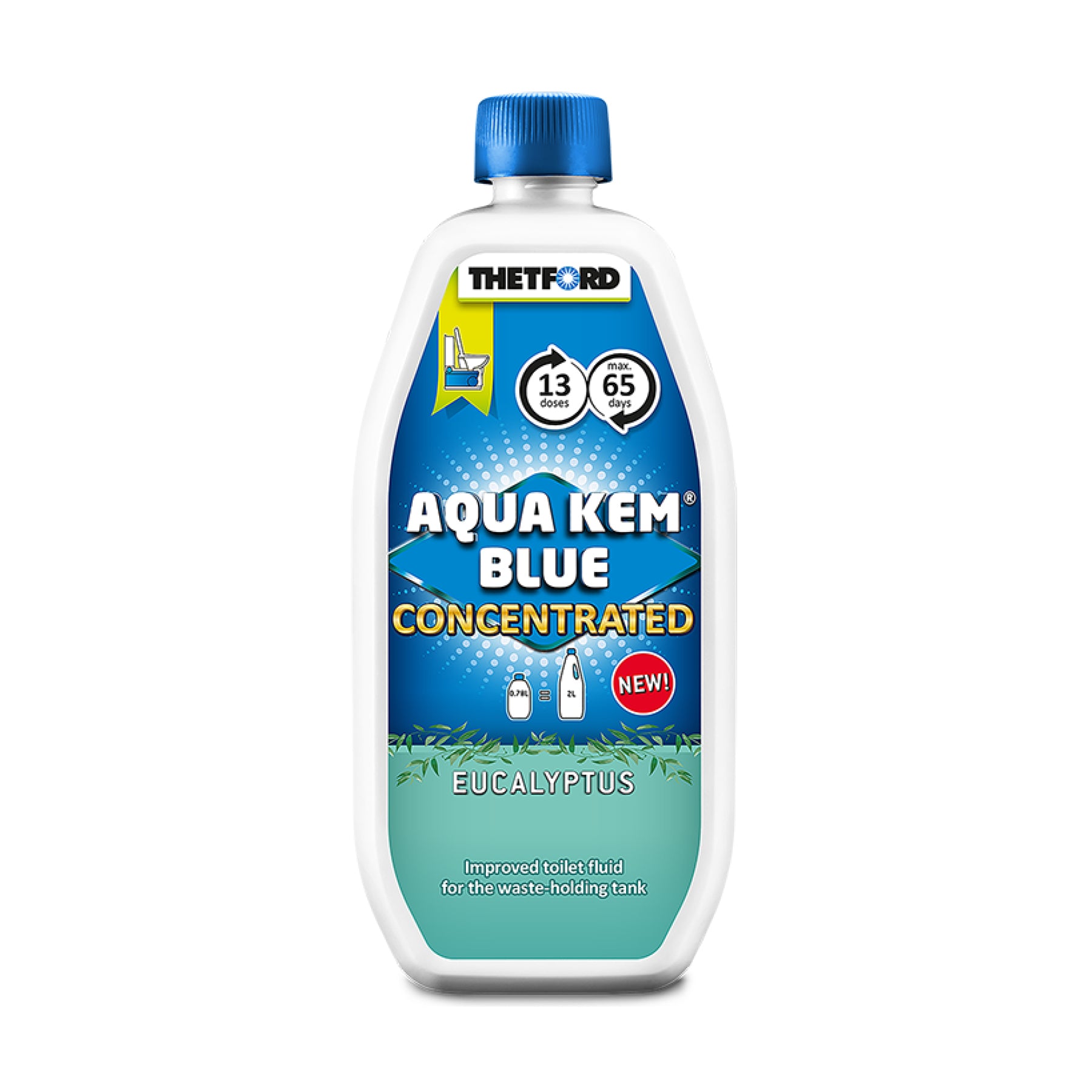 Thetford Aqua Kem Blue Concentrated | Eucalyptus – 780ml