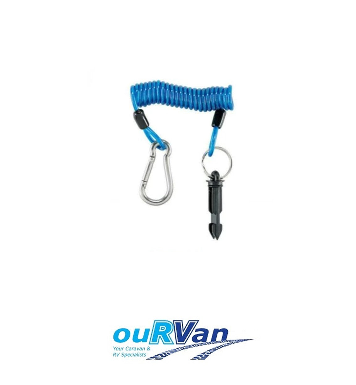 Breaksafe Breakaway Coil Cable Switch Pin 350-01285 Caravan Brake